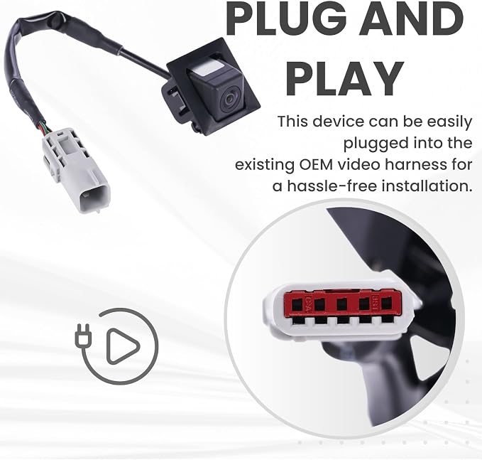 Backup Camera Replaces for 2017-2019 GMC Acadia/Denali (Without Surround View) OE Part # 23132328