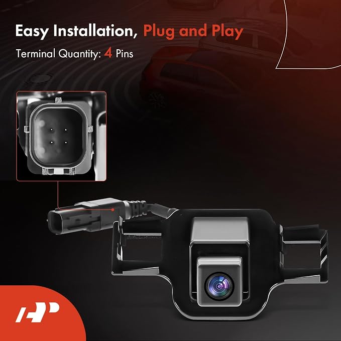 A-Premium Rear View Backup Camera Compatible with Toyota | Parking Camera for 2009 2010 2011 2012 Venza - Replace# 86790-73011