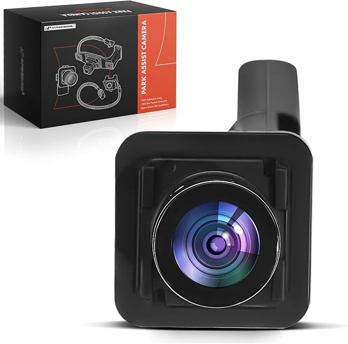 A-Premium Rear View Backup Camera Compatible with Ford | Parking Camera for 2021 2022 2023 Bronco Sport - Replace# M1PZ19G490A