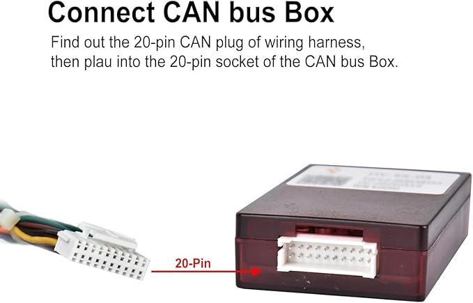 CAMECHO Can Bus Box CAN Bus Adapter decoder for Hyundai/Kia Radio