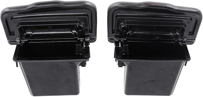 Qqmora Rear Ash Receptacle Car Ashtray Left Right Rear Door Ashtray Assy for 1998 2009 High Strength Plastic Durable Friction Water Easy to Install
