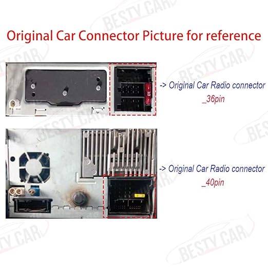 16pin Car Radio Stereo Power Wiring Harness Cable w/Can Bus decoder Compatible for VW Jetta/CC/Polo/Passat/Golf Skoda