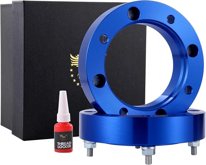 4 pcs Forged ATV UTV Wheel Spacer| 4x156 wheel spacer 1 inch 131mm hub Bore with 3/8-24 Studs, Polaris Ranger/RZR/Sportsman/Xplorer/Kawasaki 300B Lakota for Side by Side