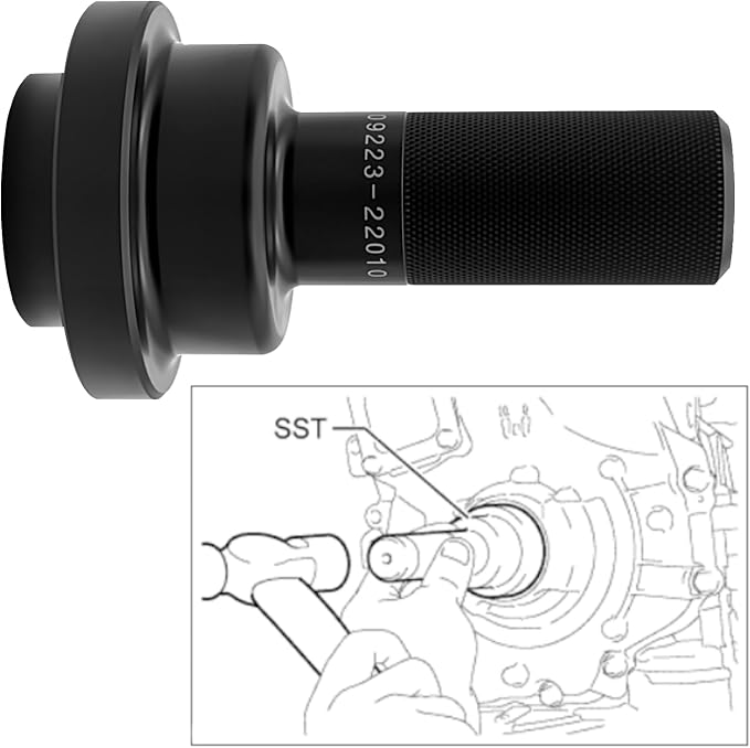 ZKTOOL Professional 09223-22010 Crankshaft Front Oil Seal Installer Tool Kit for Toyota Lexus.