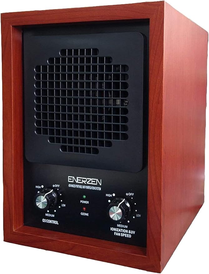 Enerzen LB-444 Commercial HEPA Air Purifier 3500 Sq. Ft. Ozone Ionizer Cleaner Clean Air
