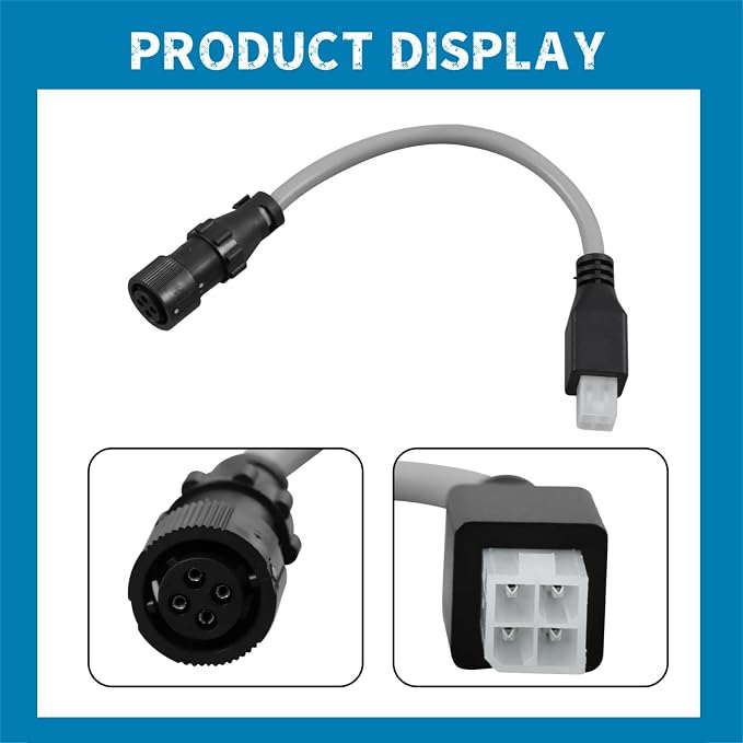 Handheld Adapter Connection Cable Replacement for EZGO TXT RXV Replacement for Curtis 1313 Handheld or 1314