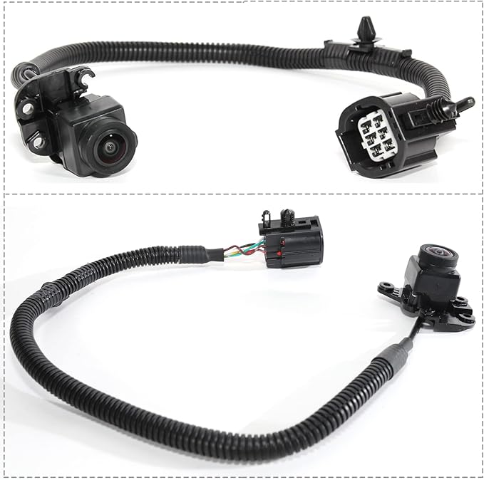 EWAY Backup Camera Replacement for Dodge Ram 1500/2500/3500 Pickup 2009 2010 2011 2012 Rear View Reverse Parking Camera OE Part # 56054041 AA/AB/AC/AD/AE, 56054164 AA/AB/AD, 68044906 AA/AB/AC/AD/AE