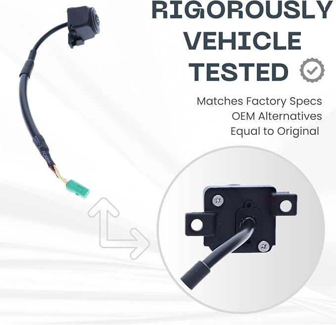 Backup Camera Replaces for 2017 2018 2019 2020 Toyota Sienna Left Side View OE Part # 8679008060