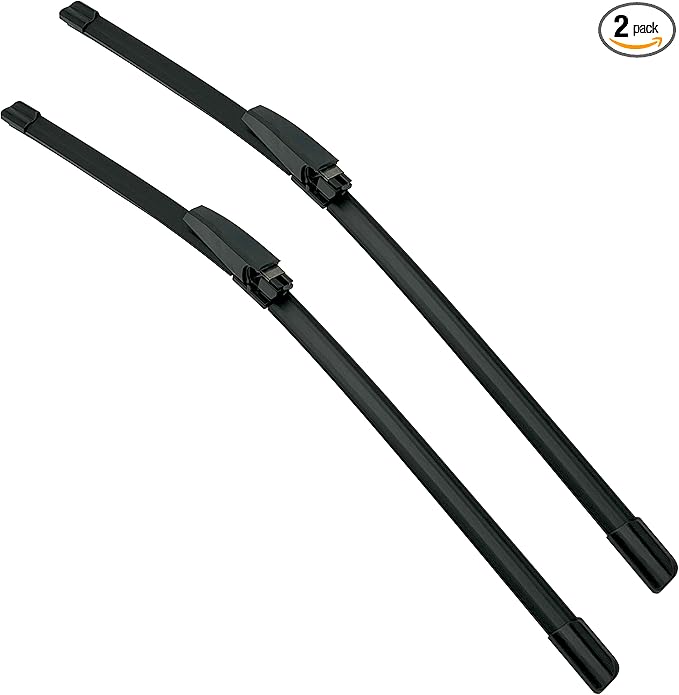 Replacement for Audi A4/A4 Quattro 2003-2009,A6 /S6/A6 Quattro/Allroad Quattro 2002-2005,RS4/S4 2004-2008 Silent Wipers -FAPIUO Front Windshield Wipers 22"+22" Blade Set (2 Pack）