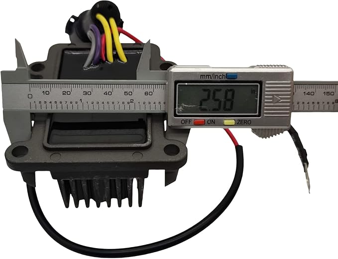 XYZIL 193-6048 Rectifier Regulator 586075 18-5829 Compatible with Johnson Evinrude OMC 90-115 HP 2 Stroke 1996-2006 0586075 586048 18-5830