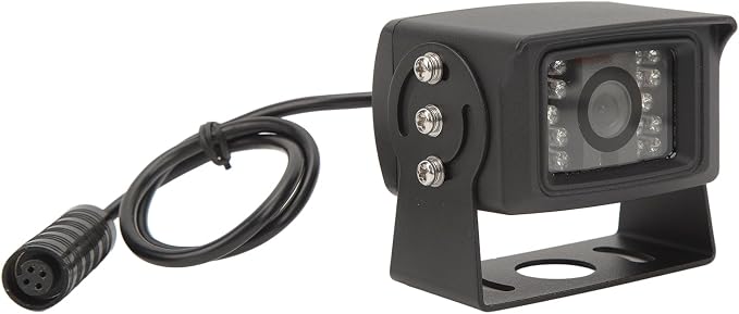 1080p Backup Camera Reverse Night Vision Camera with 18 Infrared LED Lights for Improved Safety in Trucks, RVs, & Cars (NTSC)