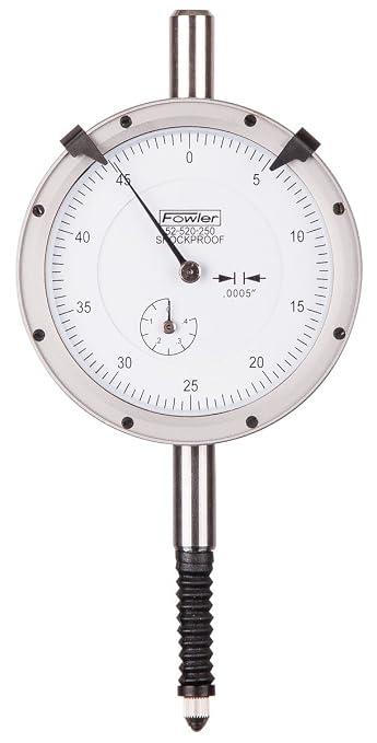 Fowler 52-520-250-1, IP54 Dial Indicator with 0-0.40" Measuring Range