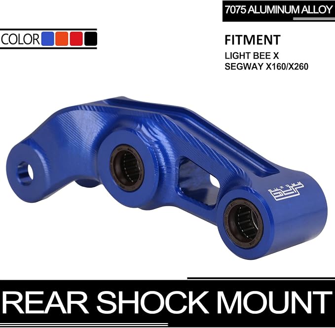 JFG RACING Sur Ron Suspension Linkage 7075 Al Progressive Suspension Link Kit for Sur Ron X X160 X260 Electric Dirt Bike, POLARSEA BLUE