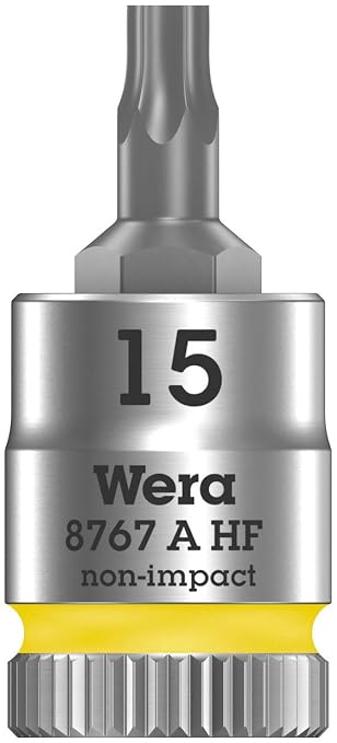 Wera 05003882001 Belt 3 Torx Hf Bitnuss/Set Torx with Holding Function