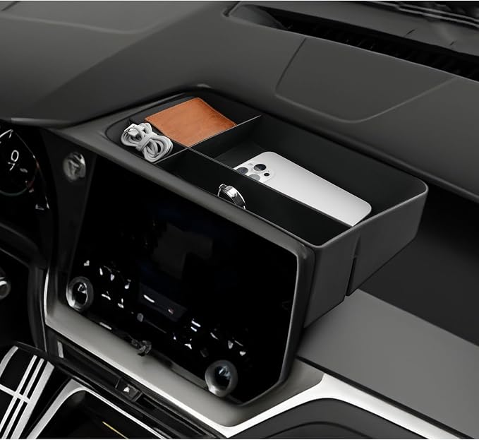 2026 Lexus TX350 Accessories - Compatible with Lexus 2024 2025 2026 TX TX350/TX500h/TX500h+ Accessories Dashboard Storage Tray 14-inch Behind Screen Organizer Center Console Display Box Dash Tray