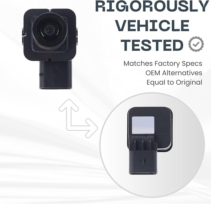 Backup Camera Replaces for 2015-2019 Ford Transit Passenger Van/Cargo Van OE Part # CK4Z-19G490-A, CK4T-19G490-AB