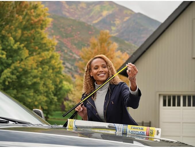 Rain-X 5079274-2 Repellency Water Repellent Wiper Blades, 16" Windshield Wiper, All Weather Streak-Free for Enhanced Visibility w/Water Repellency Formula