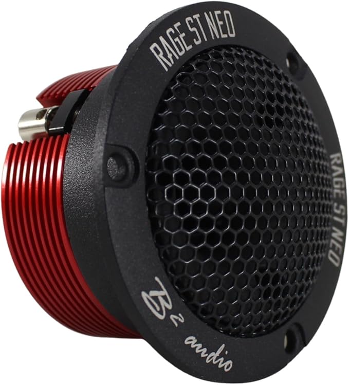 B2 Audio Pair of Rage Series 1" 4-Ohm 75 Watt RMS Neodymium Tweeters