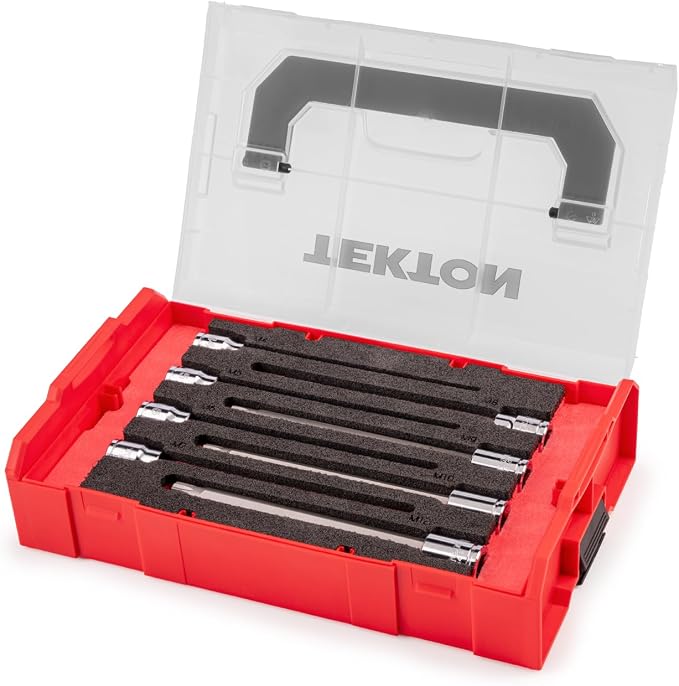 TEKTON Long Triple Square Bit Socket Set, 8-Piece | SHB91705