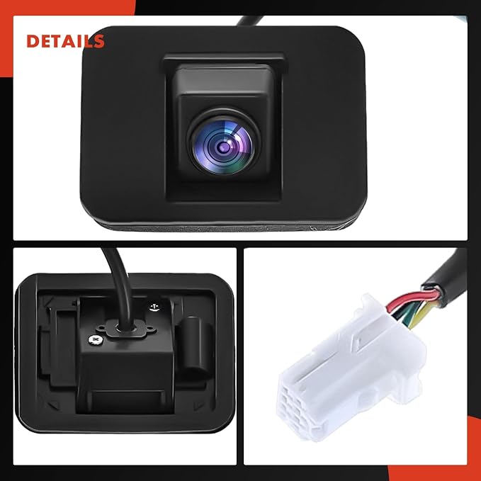 A-Premium Park Assist Camera Rear View Backup Reverse Camera Compatible with Select Nissan Models - 2019 2020 2021 2022 2023 2024 2025 Altima - Replace# 284426CA2A