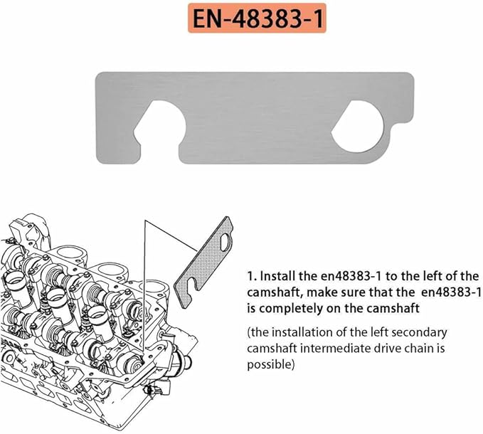 EN 48383 Camshaft Retaining Tool Replace EN 46105 Fit for Cadillac Buick Chevrolet Vauxhall Saab Pontiac Equinox Holden Saturn Cam Alignment Holding Kit for V6 2.8L 3.0L 3.6L Engines