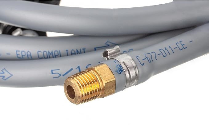 Quicksilver 8M0061883 Fuel Line Assembly, 8 Ft. Long with Primer Bulb