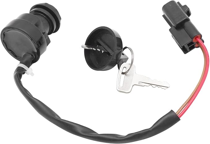M MATI Start Stop Headlight Switch & Ignition Key Switch for Yamaha Big Bear 400 2007-2008 5KM-83972-00-00 5KM-83973-00-00 4SH-82510-00-00