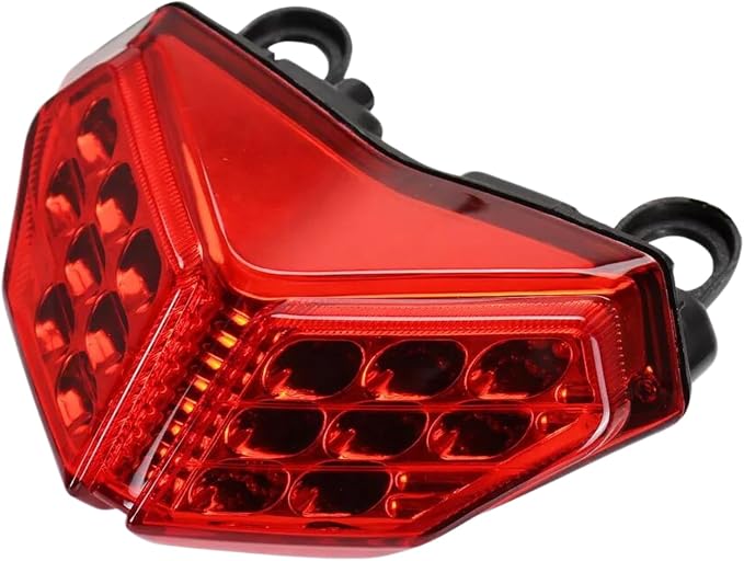 Taillight - Integrated LED Tail Brake Turn Signal Light Compatible with DUCATI 848 EVO 1098 1199 2007 2008-2014 (Red)