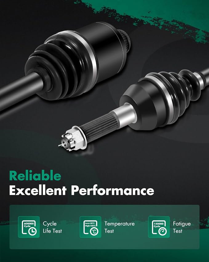 SCITOO CV Axle Shaft Assembly Rear Left Right for Polaris Sportsman 400 450 500 570 700 800 ‎1332654 2 PCS