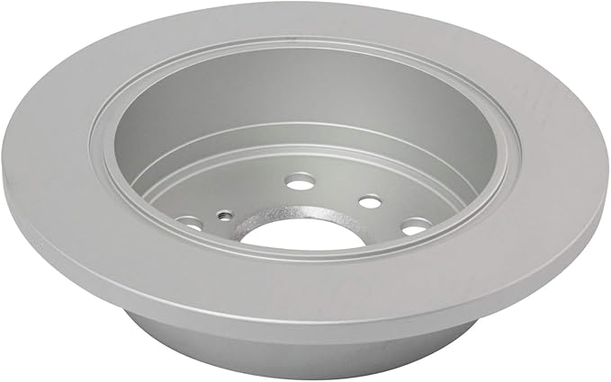 TRQ Rear Brake Rotor Set Coated Compatible with 2002-2003 Lexus ES300 2004-2006 Lexus ES330 2005-2007 Toyota Avalon 2002-2006 Toyota Camry 2004-2008 Solara