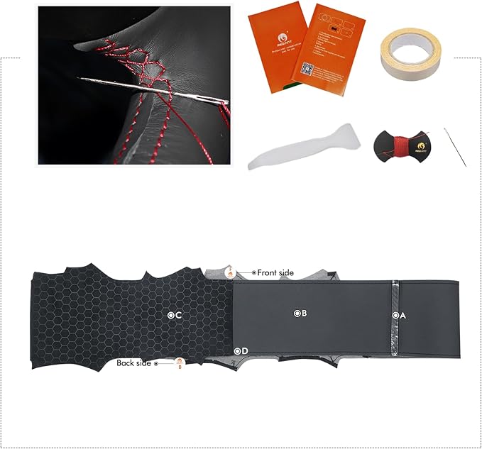 MEWANT Hand Sewn Steering Wheel Cover Wrap for Volvo VNL VNR FM FH 2017-2025 Steering Wheel Accessories for Volvo FM