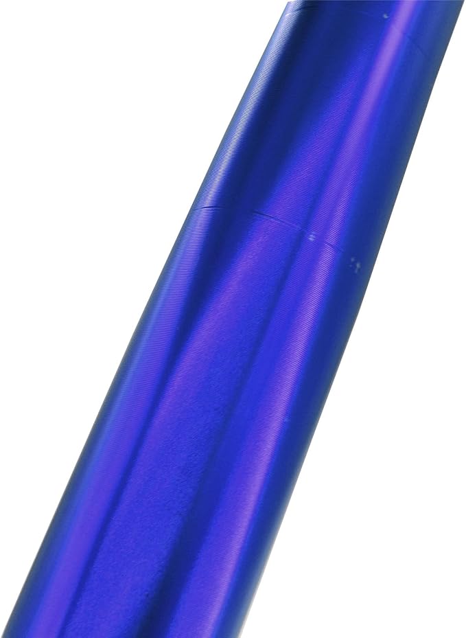 Front Inverted 630MM Fork 45MM/48MM with Shock Protector Cover for Chinese Dirt Pit Bike CRF KLX (Blue-15mm Alxe)