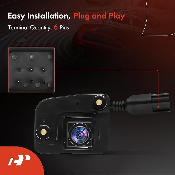 A-Premium Rear View Backup Camera Compatible with Nissan | Parking Camera for 2014 2015 2016 2017 2018 Versa - Replace# 284423VA3A