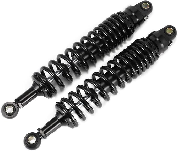 360mm 14.17 inch 8mm Spring Universal Motorbike Air Shock Absorber Rear Suspension ATV Quad Scooter Dirt Bike For YZF-R1 YZF-R6 YZF-125 XC EXC XCF