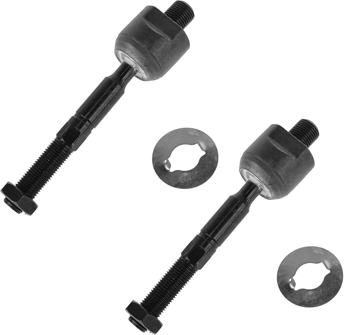 TRQ Inner Driver and Passenger Side Tie Rod Set 2 Piece Compatible with 1998-2002 Honda Accord Sedan L4 2.3L 2001-2002 Honda Accord Coupe 1999-2003 Acura TL 2001-2003 Acura CL