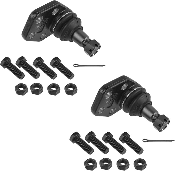TRQ Front Lower Ball Joint Set Compatible with 2000-2002 Dodge Ram 2500 Ram 3500