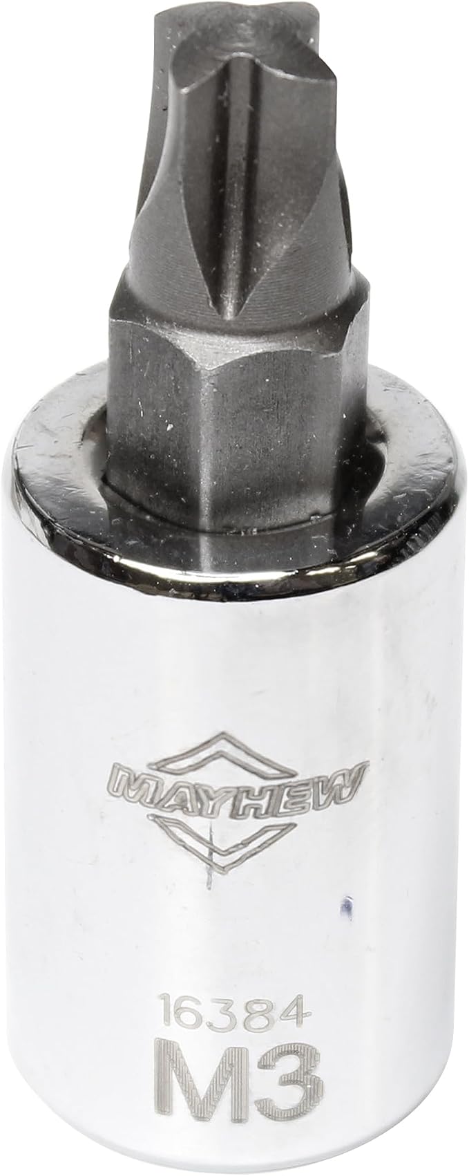 Mayhew Tools 16028 Mortorq Insert Socket Bit Set, Chrome, 6-Piece