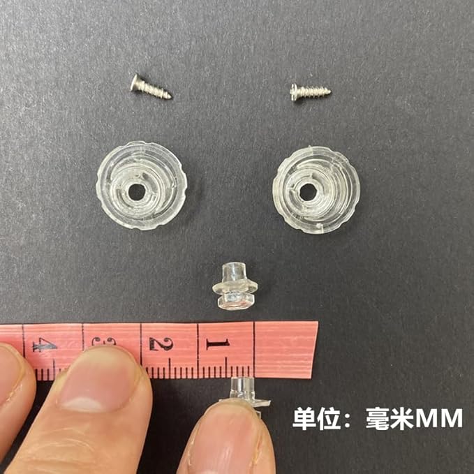 Universal 2 Pairs 4MM Helmet Visor Pins, Anti Fog Insert Pins Compatible with AGV, SHOEI, GXT, ARAI,BELL, SEDICI, HJC,ETC Helmet Visors (PIN 2)
