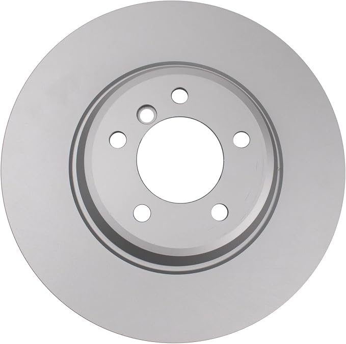 TRQ Front Brake Rotor Set G Coated Vented Compatible with 2009-2011 BMW 335d 2007-2013 335i 2009-2013 335i xDrive 2011-2013 335is 2007-2008 335xi 2013-2015 X1