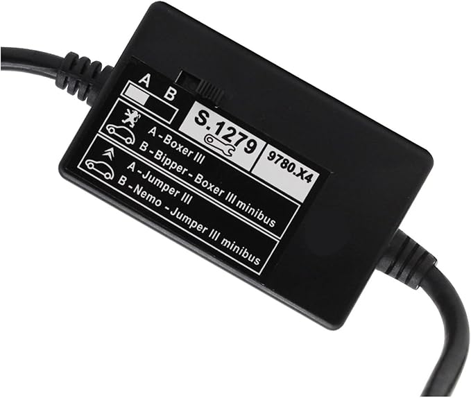 Module S1279 S.1279 OBD2 Cable Compatible with Lexia3 PP2000 Nemo Boxer Jumper III Diagnostic Connector Compatible with Peugeot Citroen Repair Tools