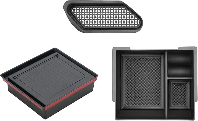xipoqix Engine Filter Vent Protector Compatible with 2025 2026 Toyota 4Runner One-Touch Hidden Storage Box Center Console Organizer Replacement for 2025 2026 Toyota 4Runner Accessories