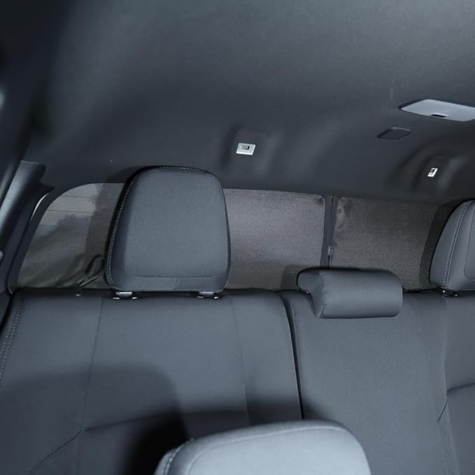 Daeiclru Car Window Shade Compatible with Toyota Tacoma 2024 2025, Trunk Mesh Back Window Sun Shade Glare Shield and UV Rays Protection 4th Gen Tacoma Accessories