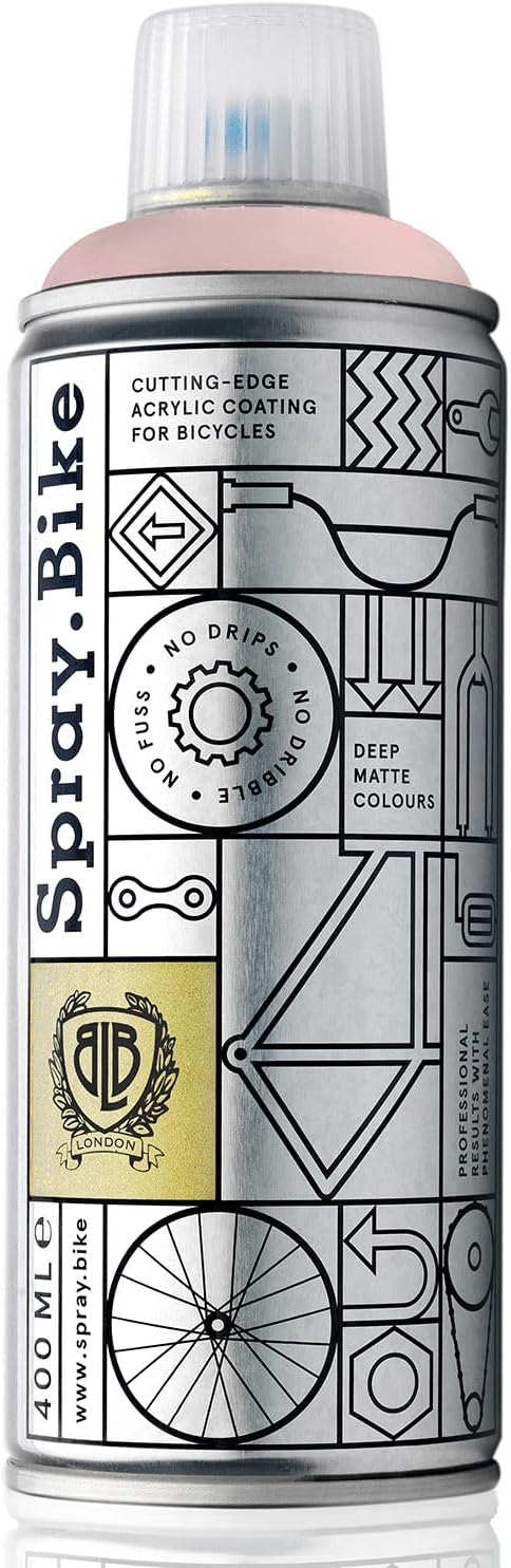 Spray.Bike Spray Paint | Designed Mainly for Bicycles | Multi-Use Acrylic Spray Paint for Metal, Plastic | High Coverage Bike Paint, 400ml, Riviera