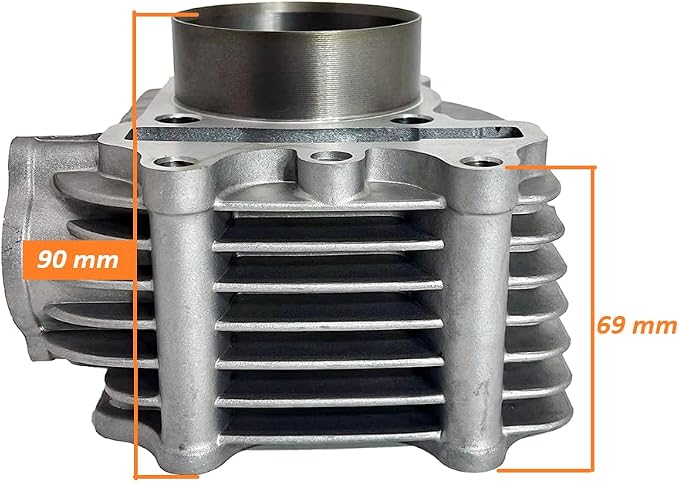 MYK Cylinder Kit, Complete Assembly fits EFI 170cc and 200cc 4-stroke GY6 Motorcycle Engines