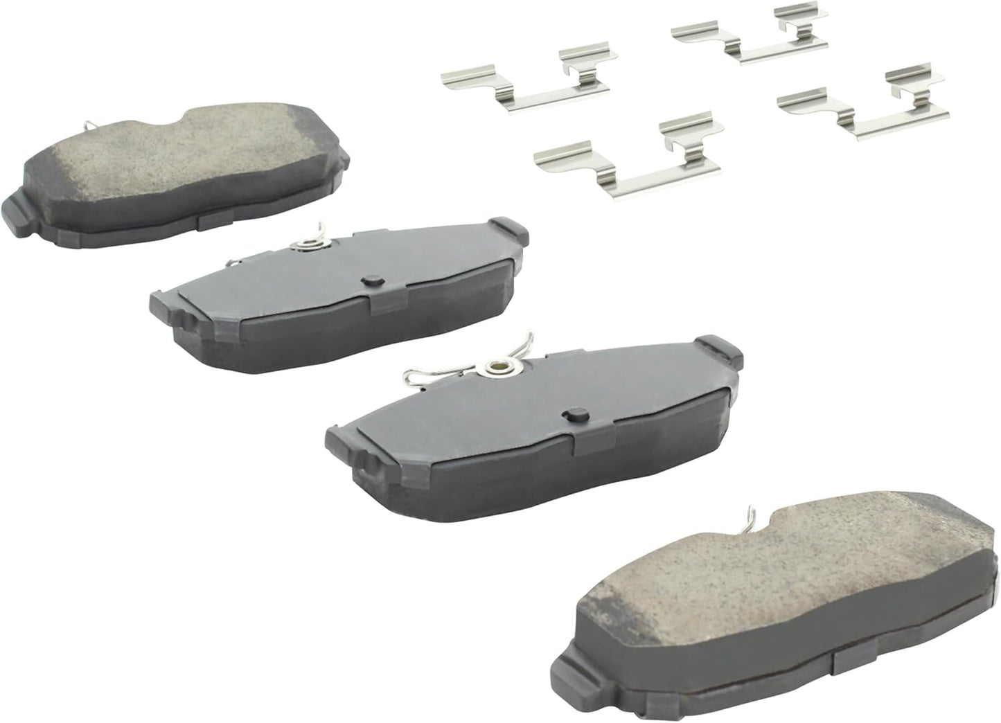 Premium Ceramic Rear Brake Pads (1001-1082C) Compatible with Avanti Avanti 2005-2007, Ford Mustang 2005-2011