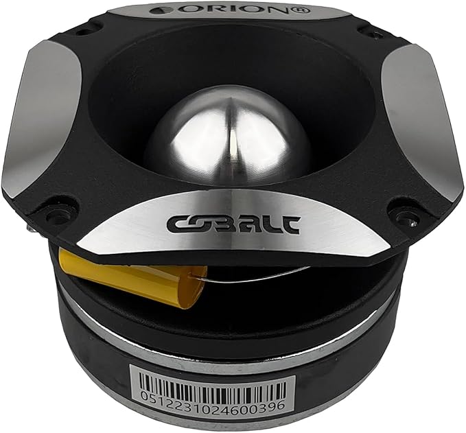 ORION Cobalt Series CTW500 4.5” Super Bullet Tweeter | Aluminum Diaphragm, 1.75” Voice Coil, 130W RMS, 520W Max, Built-in Crossover - Pro Car Audio Sound System Tweeter (Single)
