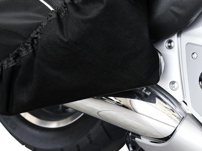 Nelson Rigg USA Defender Extreme Motorcycle Cover; Waterproof; Outdoor All Weather; Fade Resistant; Ventilated; Reflective; Lock Grommets; Storage Bag (Large)