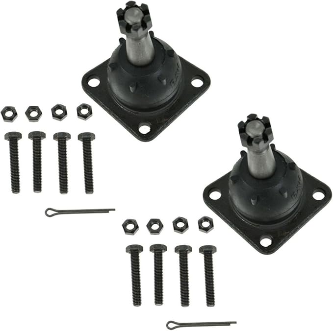 TRQ Front Upper Ball Joint Set Compatible with 1993-2002 Chevrolet Camaro Pontiac Firebird