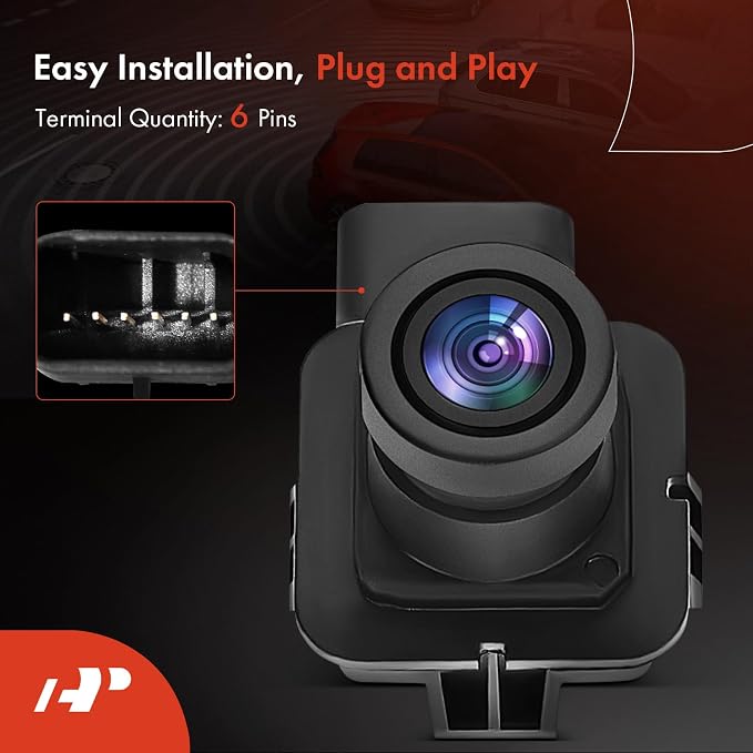 A-Premium Rear View Backup Camera Compatible with Lincoln | Parking Camera C.A.P.A. Compliant for MKZ 2017-2020 - Replace# FO1960133C, HP5Z19G490A, HP5Z-19G490-A
