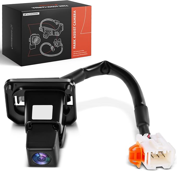 A-Premium Park Assist Camera Rear View Backup Reverse Camera Compatible with Select Honda Models - 2015-2016 CR-V CRV - Replace# 39530T0AA21